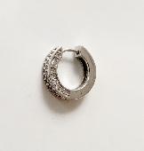 Lost silver hoop earring near Oxford Circus and Carnaby Street on the 16th decem