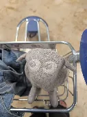 Little sheep teddy found in Liverpool airport, it has been handed into staff to 