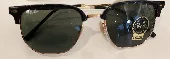 I lost my prescription Ray Ban sunglasses, black and gold, in a soft leather bla