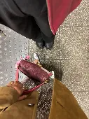 I lost my pink coach bag and it has a pink silk scarf attached around the handle