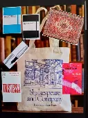 Lost a blue printed bag from the Parisian bookshop Shakespeare & Company. In it