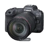 Canon Camera in black cab with 30-70mm lenses. Would really love to get the memo