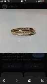 Lost a gold and 6 small diamond eternity ring 