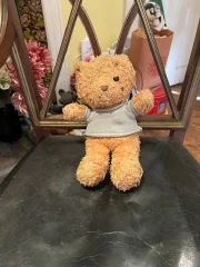 A clearly much loved teddy bear (see photo)