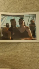I found a Polaroid of two girls on the floor outside Waterloo station