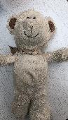 We found this bear and having kids of our own we know how some teddy’s are irrep