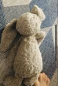 We devastatingly lost my daughters grey soft rabbit on Edgware Rd train on Frida