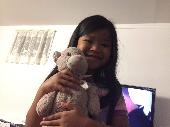 Pink Teddy bear, looks old 