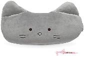 It was a light grey coloured stuffed toy resembling a cat. A price tag was attac
