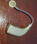 Hearing Aid (Oticon Spirit Synergy) silver grey.