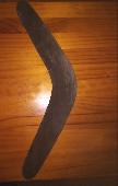 I found this boomerang on the beach after the big storm, meaby its came from Aus