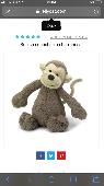 Soft brown monkey lost today at knowsley safari park. Please help us find him as