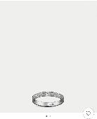 Ring- Silver band silver diamonds the full way round. reward if found 