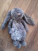 Lost dark grey jellycat bunny ????