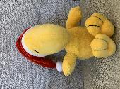 Woodstock was located in Boca Raton, FL. He was laying in the roadway in between