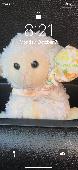 Tiny Bah is a small white sheep about the size of a child’s hand