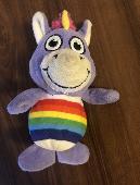 My daughter lost her favourite toy yesterday. A small purple unicorn. She is dis
