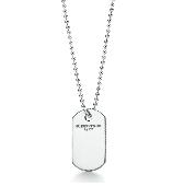 I lost my Tiffany Tag Silver Necklace with my name Luca Severi and date of birth