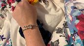 Lost silver bracelet that looks like a screw 