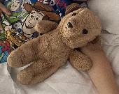 Lost teddy at Bangor Premier Inn, Parc Menai. We were in room 318 but left it be