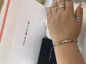 A silver cuff Tommy Hilfiger bangle Bought for my daughter as a well done for at
