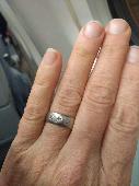 My boyfriends parents wedding ring fell off my finger into the canal