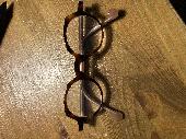 Found a pair of 'Anne and Valentin' glasses in hyde park, one arm is damaged but