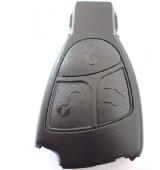 My parents lost a 3-button car key fob (Mercedes) + Faux leather brownish-orange