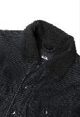 Lost a black men's Vans corduroy jacket with fake wool collar somewhere on a wal