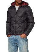 I have lost an Armani Exchange down jacket (black outside, burgundy inside) whil