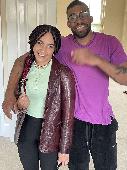 A burgundy leather jacket from river island (it’s vintage) and it had a polyeste