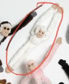 I lost a white (grey) small magnetic monkey on a bus in Salisbury city centre on