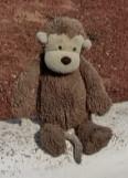 We found this lonely soft toy on Schiphol at gate D84, 06.00 AM, still waiting i