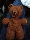 We have lost a very, very special brown teddy bear that is very flat from being