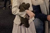 I have a horrible feeling we lost beloved basil dog teddy in at Christophers hos