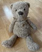 FOUND: Light brown bear found in the grass verge on Woodlands Avenue. According 