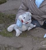 Bugs Bunny soft toy about 10" tall