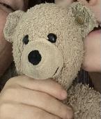 My son lost his teddy bear in front of our building before leaving for Christmas