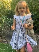 My niece lost her teddy on the district line between Fulham and Tower Bridge. 