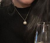 I’ve lost a small, round pearl pendant not attached to the chain as I only reali