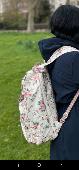 I lost this bag at Green Park, London. White bag with roses pattern. Inside ther