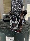 I left my Rolleiflex 1960s camera on the steps next to the coach stop in Liverpo