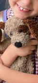 Hi all, my daughter has lost her beloved teddy at around 1.30pm on 10 April in P