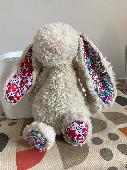 Our daughter lost her favourite teddy - A white jelly cat bunny with floral ears