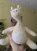 My giraffe was in my backpack that was stolen out of my bfs car in a parking gar