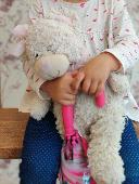 I lost my white's Teddy Bear when i went on vacation to Torino, Italy. I would l