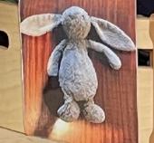 My son dropped his bunny on the 97 bus heading to Stratford as we got off at Bak
