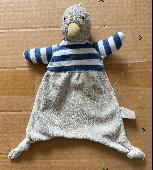 Desperate plea to find my daughters beloved duck teddy, Mr Duck, who was lost in