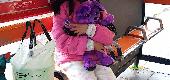 Hi all, yesterday my daughter lost her bright pink hooded rain jacket. It has a 