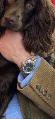I was walking in the park wearing a 1974 Tag Heuer. It was a present from my fat